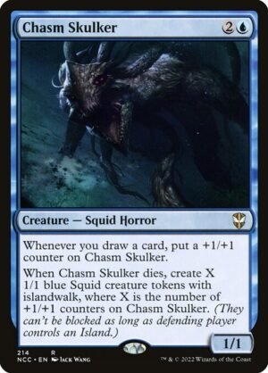 Chasm Skulker<br /><span class="collector-number">Collector No. 214</span>