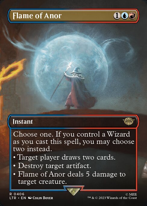 Flame of Anor<br /><span class="collector-number">Collector No. 406</span>