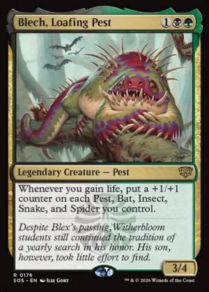 Blech, Loafing Pest - Foil<br /><span class="collector-number">Collector No. 176p</span>
