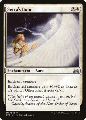 Serra's Boon<br /><span class="collector-number">Collector No. 18</span>