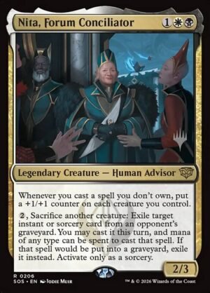 Nita, Forum Conciliator - Foil<br /><span class="collector-number">Collector No. 206p</span>