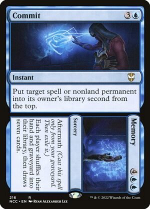 Commit // Memory<br /><span class="collector-number">Collector No. 216</span>