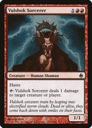 Vulshok Sorcerer - Foil<br /><span class="collector-number">Collector No. 11</span>