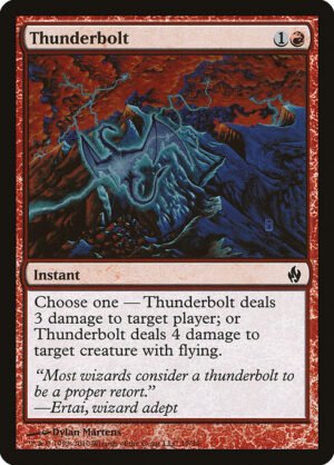 Thunderbolt - Foil<br /><span class="collector-number">Collector No. 19</span>