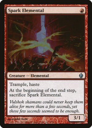 Spark Elemental - Foil<br /><span class="collector-number">Collector No. 4</span>